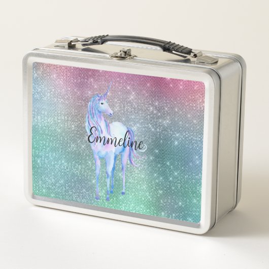 Lunch Box Unicorn Sparkle (Devant)