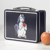 Lunch Box Unicorne aux fruits de fraise (En situation)