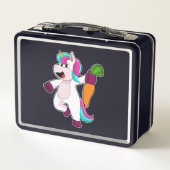 Lunch Box Unicorne avec carotte (Dos)