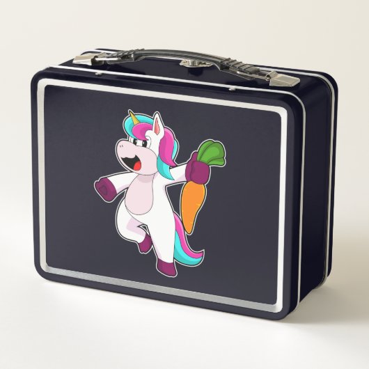 Lunch Box Unicorne avec carotte (Dos)