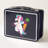 Lunch Box Unicorne avec carotte (Devant)