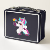 Lunch Box Unicorne avec étoile (Devant)