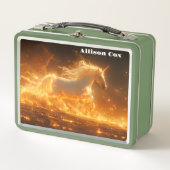 Lunch Box Unicorne de feu (Devant)