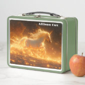 Lunch Box Unicorne de feu (En situation)