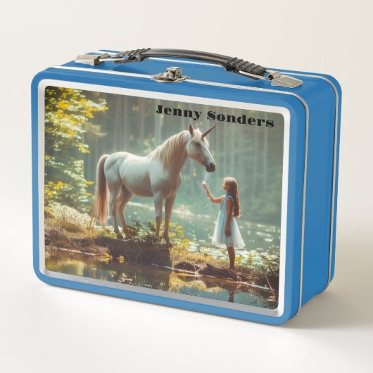 Lunch Box Unicorne magique (Devant)