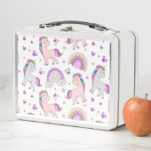 Lunch Box Unicorns Rainbows et Butterflies (En situation)