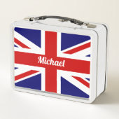 Lunch Box Union Jack - Drapeau du Royaume-Uni - Personnalisé (Dos)
