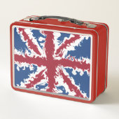 Lunch Box Union Jack Liquid Art (Dos)
