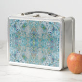 Lunch Box Unique Moderne Un Design D'Art Abstrait (En situation)