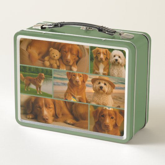 Lunch Box Unique personalized custom collage photo template (Dos)
