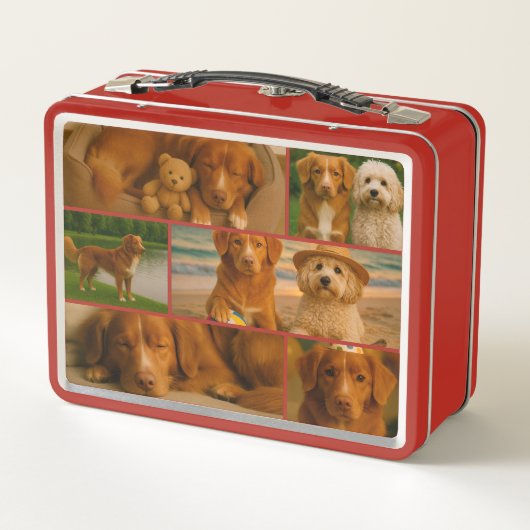 Lunch Box Unique personalized custom collage photo template (Dos)