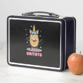 Lunch Box Unitato Unicorn Potato Cute Funny Vegetable Fries (En situation)