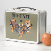 Lunch Box Unité de chiens de police K9 (En situation)