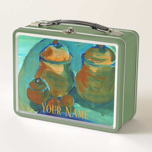 Lunch Box Upload Your Painting | Turn Custom Art Image to (Devant)
