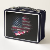 Lunch Box USA flag (Devant)