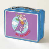 Lunch Box Vache et poulet Super Vache Al Rescate! (Dos)