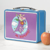 Lunch Box Vache et poulet Super Vache Al Rescate! (En situation)