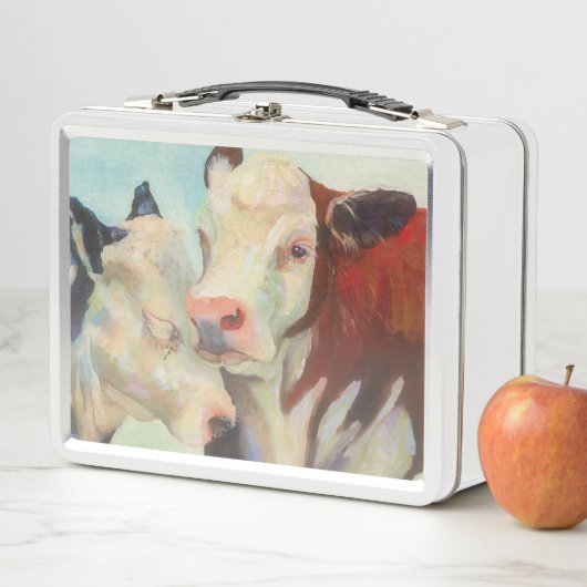 Lunch Box Vaches amoureuses (En situation)