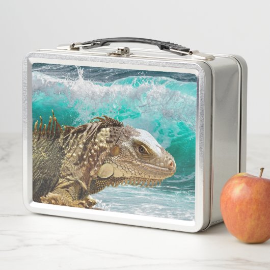 Lunch Box Vague d'Iguana (En situation)