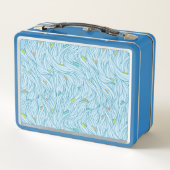 Lunch Box Vagues avec bateaux (Dos)