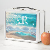 Lunch Box Vagues océaniques de plage Nature Étincelle Initia (En situation)