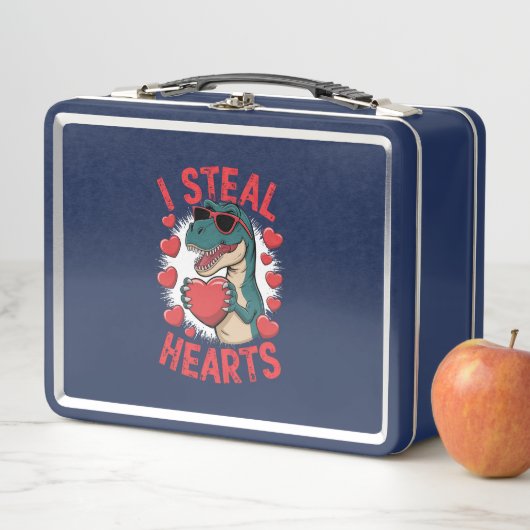 Lunch Box Valentines Jour Dinosaure I Voler Coeurs Aimer T r (En situation)
