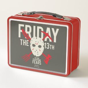 Lunch Box Vendredi 13 Armes - Masque de hockey