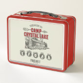 Lunch Box Vendredi 13 | Bienvenue à Camp Crystal Lake (Dos)