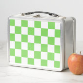 Lunch Box Vérifié vert herbe (En situation)