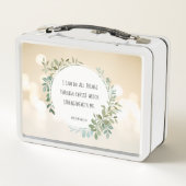Lunch Box verset biblique, Philippiens 4:13 (Dos)