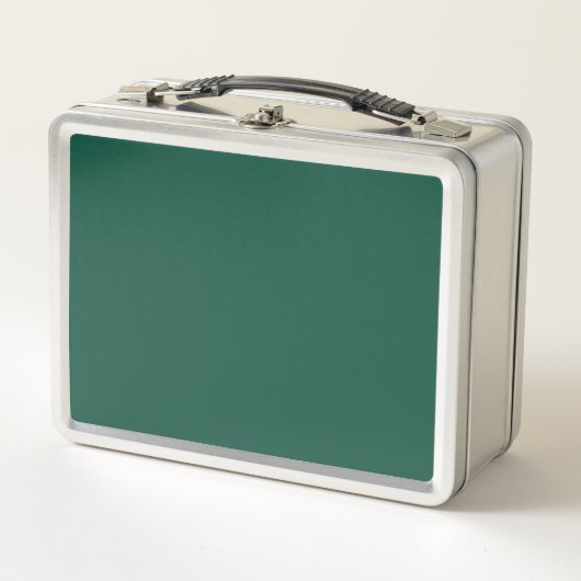 Lunch Box Vert Opale Uni (Devant)