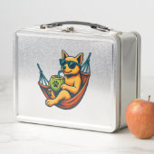 Lunch Box Vibes de chiot tropical (En situation)