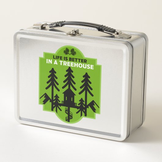 Lunch Box Vie dans une cabane dans les arbres (Devant)