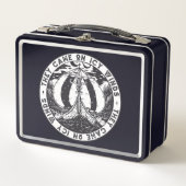 Lunch Box Viking Ship Scandinavian History Design (Devant)