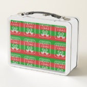 Lunch Box Vilain pull motif sonnettes Joyeux fils Xmas (Dos)