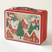 Lunch Box Village de Noël (Dos)