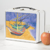Lunch Box Vincent van Gogh - Bateaux de pêche sur la plage (En situation)