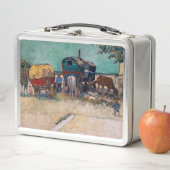 Lunch Box Vincent Van Gogh - Caravanes, Camp de Tziganes prè (En situation)