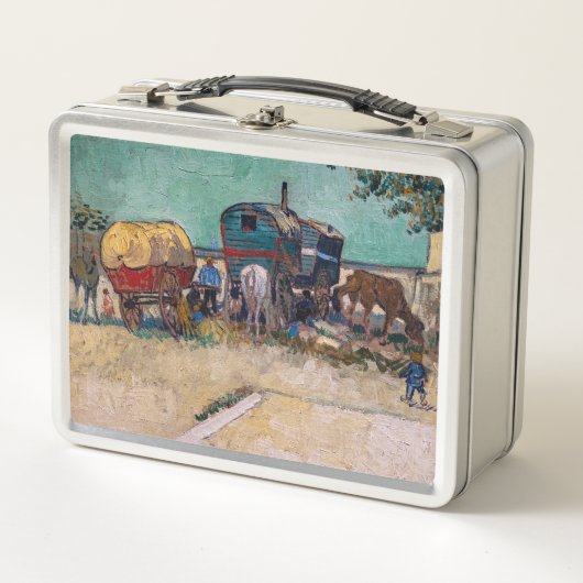Lunch Box Vincent Van Gogh - Caravanes, Camp de Tziganes prè (Devant)