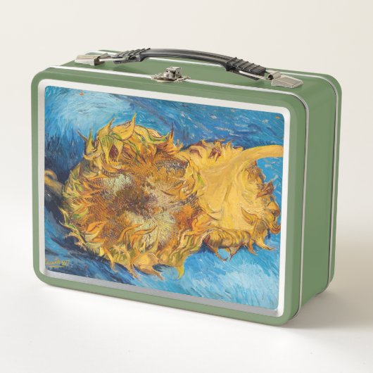Lunch Box Vincent van Gogh - Deux tournesols coupés (Devant)