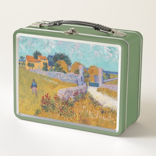 Lunch Box Vincent van Gogh - Ferme en Provence (Devant)
