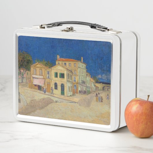 Lunch Box Vincent van Gogh - Maison Jaune / Rue (En situation)