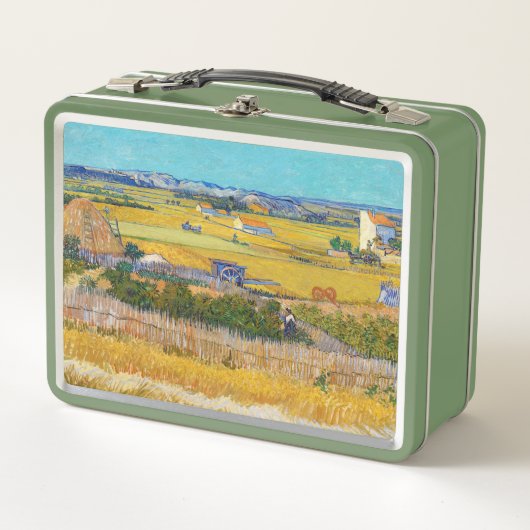 Lunch Box Vincent van Gogh - Moisson à La Crau (Devant)