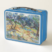 Lunch Box Vincent van Gogh - Oliviers : Ciel bleu vif (Dos)