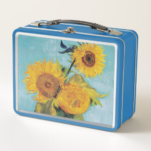 Lunch Box Vincent Van Gogh - Trois tournesols dans un vase