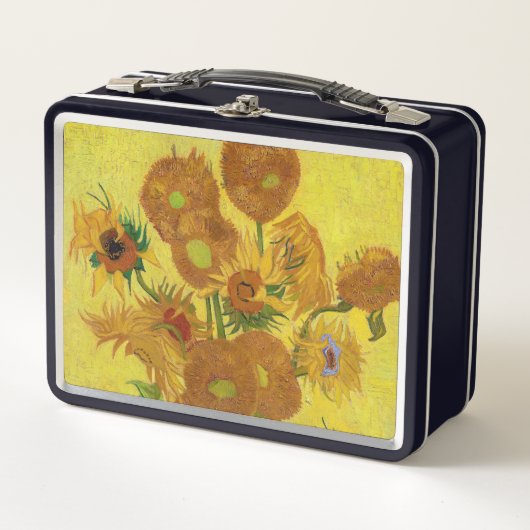 Lunch Box Vincent van Gogh - Vase avec quinze tournesols (Devant)