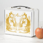 Lunch Box Vintage Alice au pays des merveilles (En situation)