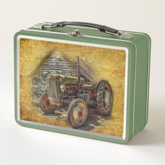 Lunch Box Vintage Farm (Devant)