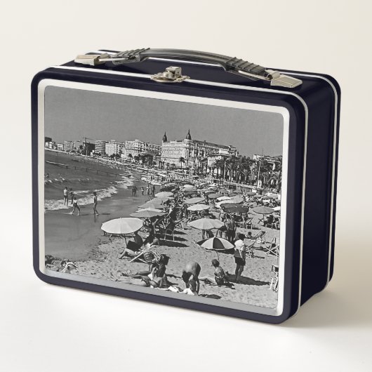 Lunch Box Vintage France Cannes la plage (Devant)