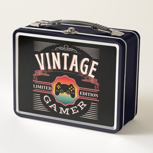 LUNCH BOX VINTAGE GAMER LIMITED EDITION (Devant)